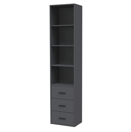 Шкаф Skill-24 (Антрацит) Ш509 В2217 Г355