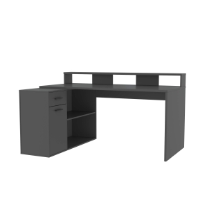 Стол компьютерный Skill-3 (Антрацит) Ш1600 В919 Г1150