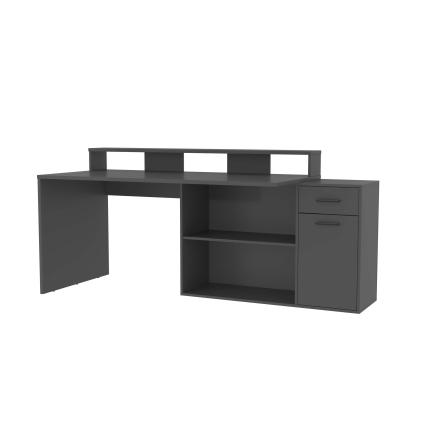 Стол компьютерный Skill-3 (Антрацит) Ш1600 В919 Г1150