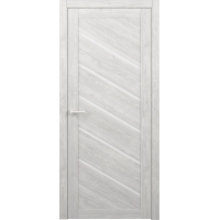 Дверь межкомнатная Сингапур (Дуб Нордик/ Матовое стекло) 