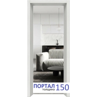Арка-портал Мегаполис 150 (Белый Кипарис)