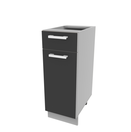 Шкаф нижний Компо НШ30рш1 (Антрацит)