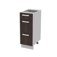 Шкаф нижний Компо НШ30рш3 (1м+2б) (Венге)