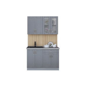 Готовая кухня КРАФТ 1,2А (Дуб Серый/ Дуб Серый)