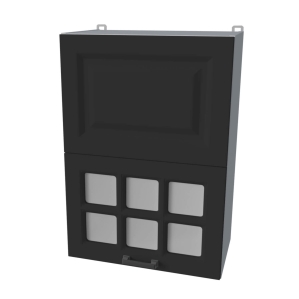 Шкаф верхний Деко Soft-touch ВШ50-720-2дг(1ст) Hermes (Пепел)
