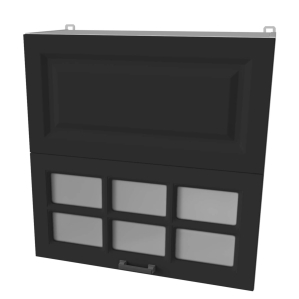 Шкаф верхний Деко Soft-touch ВШ70-720-2дг(1ст) Hermes (Пепел)