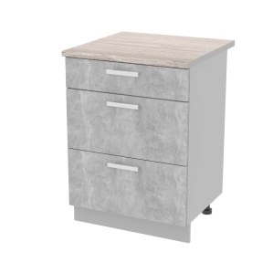 Шкаф нижний под варочную панель Лайт НШ60 ВП (Бетон)