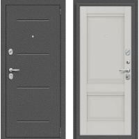 Входная дверь Техно-R К42 (Антик серебро/ Nardo Grey)