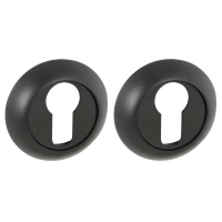 Накладка под цилиндр Round Е9 (BL Черная)