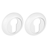 Накладка под цилиндр Round Е9 (WH Белая)
