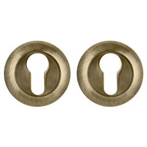 Накладка под цилиндр Round Е9 (AB Бронза)