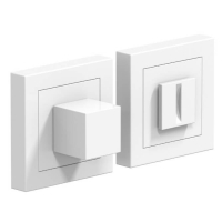Фиксатор дверной защелки WC-Quadro Е8 (WH Белый)