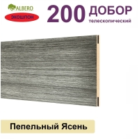 Добор телескопический Мегаполис 200х8х2070 (Пепельный Ясень)