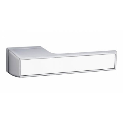 Ручка дверная Атлас A78 (MSC/White) Ручка дверная Атлас A78 (MSC/White)