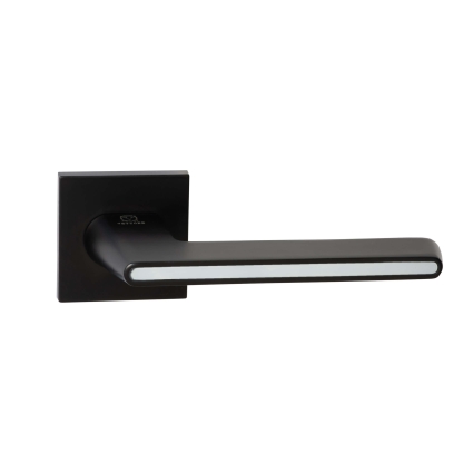 Ручка дверная VETTORE R21.190 E20 (МВ/Белая вставка) Ручка дверная VETTORE R21.190 E20 (МВ/Белая вставка)