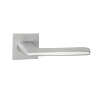 Ручка дверная VETTORE R21.190 E20 (МSC/Белая вставка)