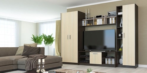 Стенка–горка: современно, практично и удобно